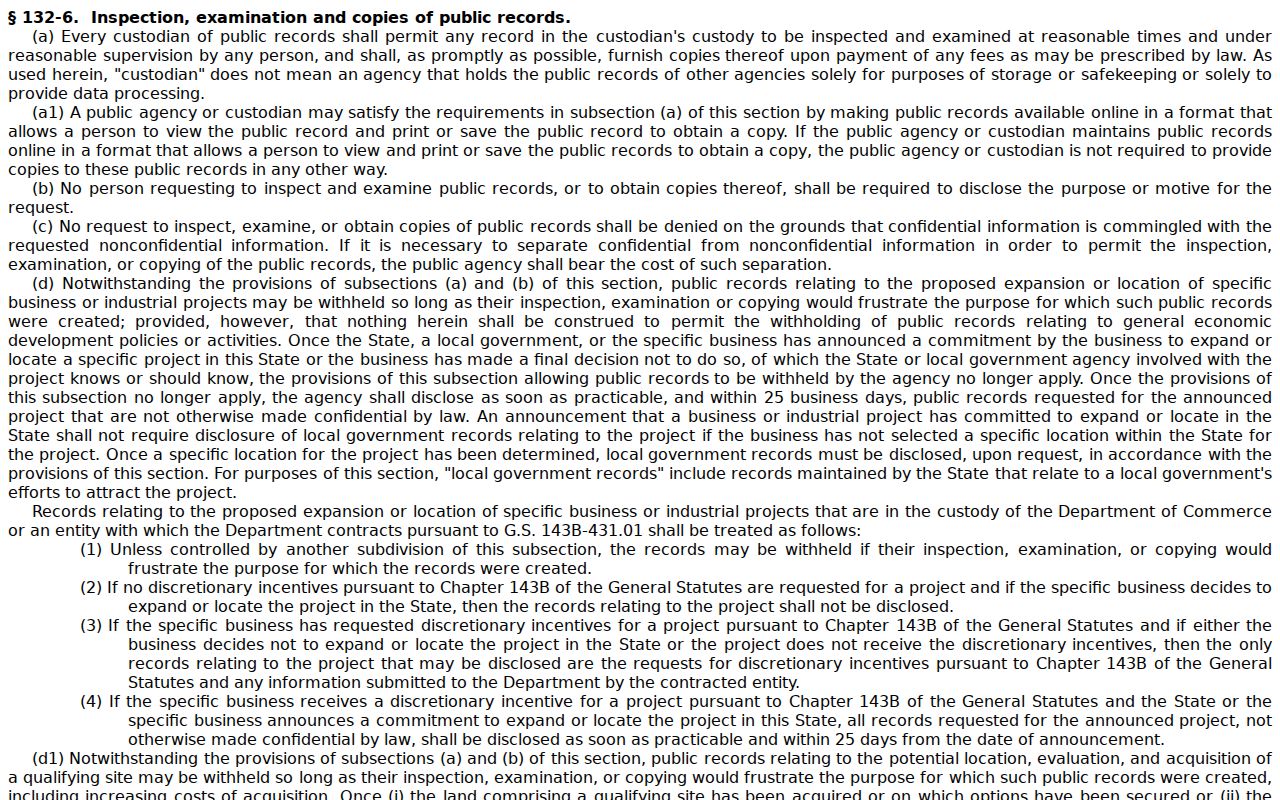 Buncombe residents directory North Carolina public records law page