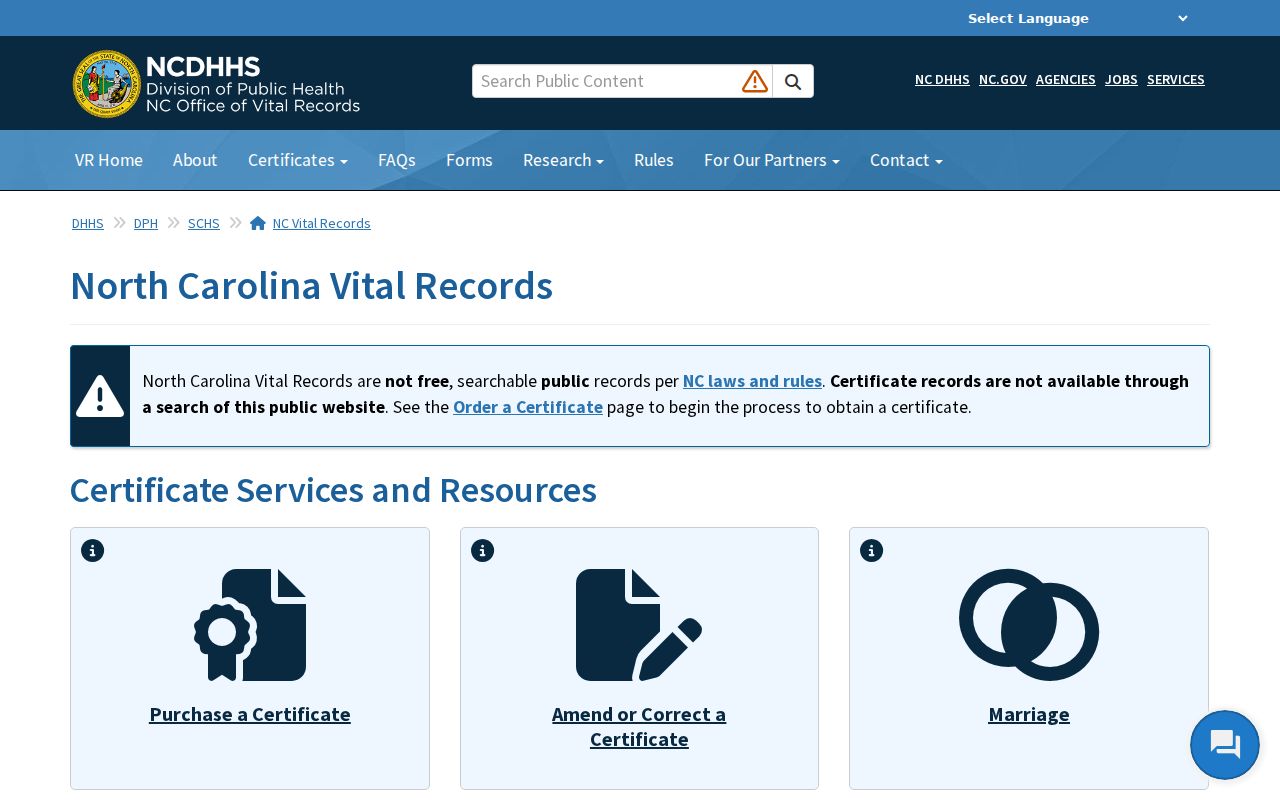 Buncombe County resident lookup North Carolina vital records gateway